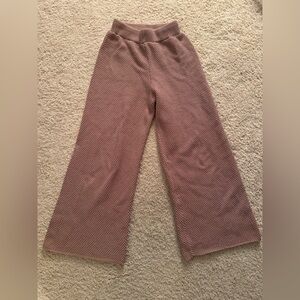 Sincerely Jules Textured Lounge Pants in Dusty Rose